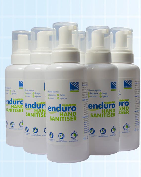 Enduro Hand Sanitiser: 500ml foaming bottle