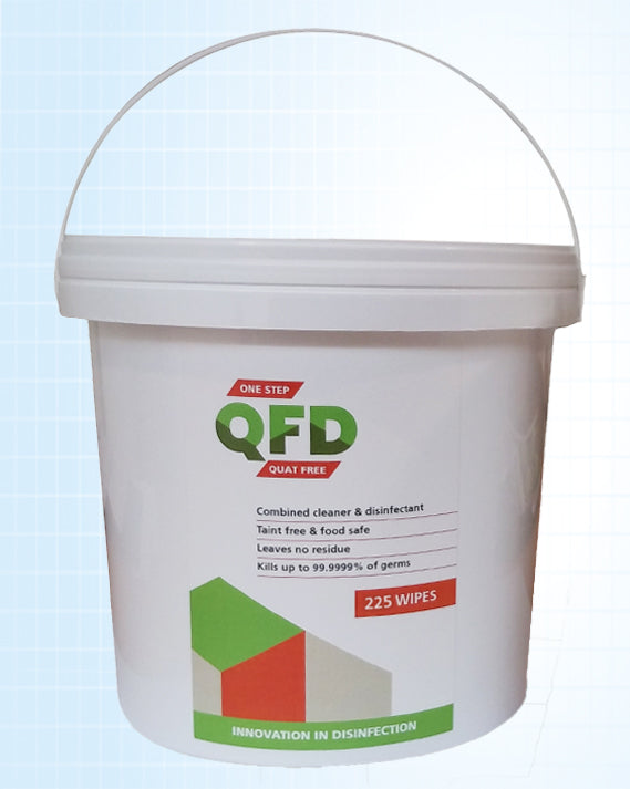 QFD Wipes - Dual Cleaner & Disinfectant